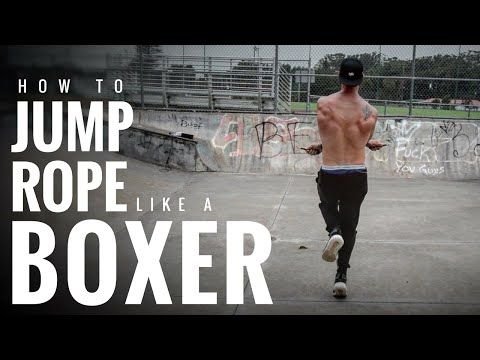 como saltar a la comba boxeo